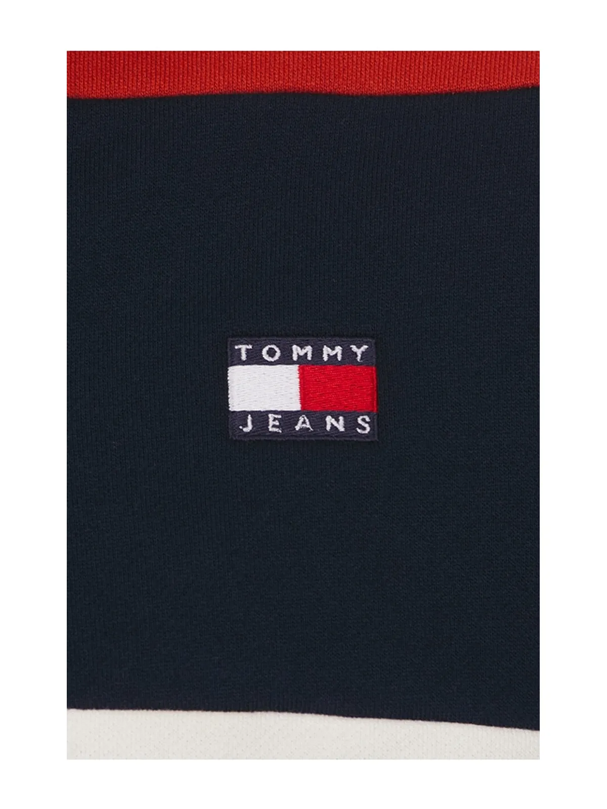 Tommy Jeans RELAXED ラグビートップ - Blue,Red. - 画像5