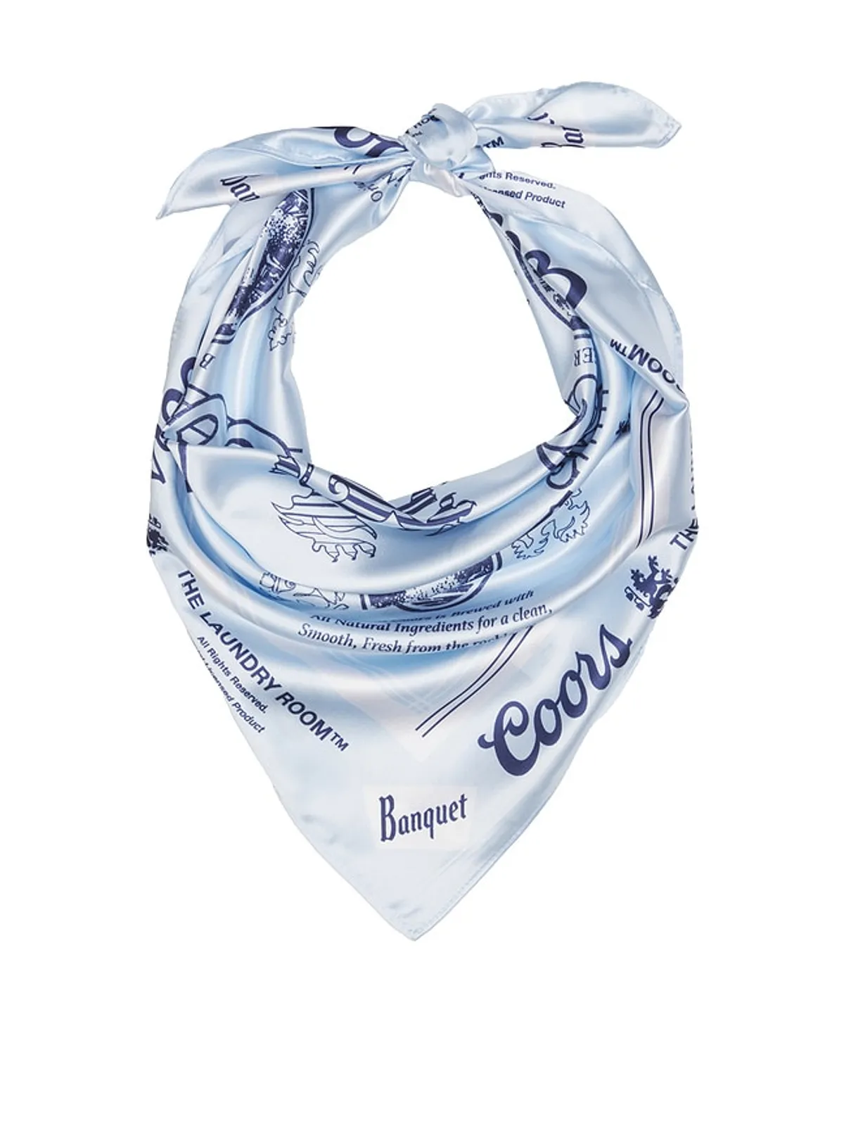 The Laundry Room COORS ORIGINAL 40 OZ SMU シルキーバンダナ - 画像3