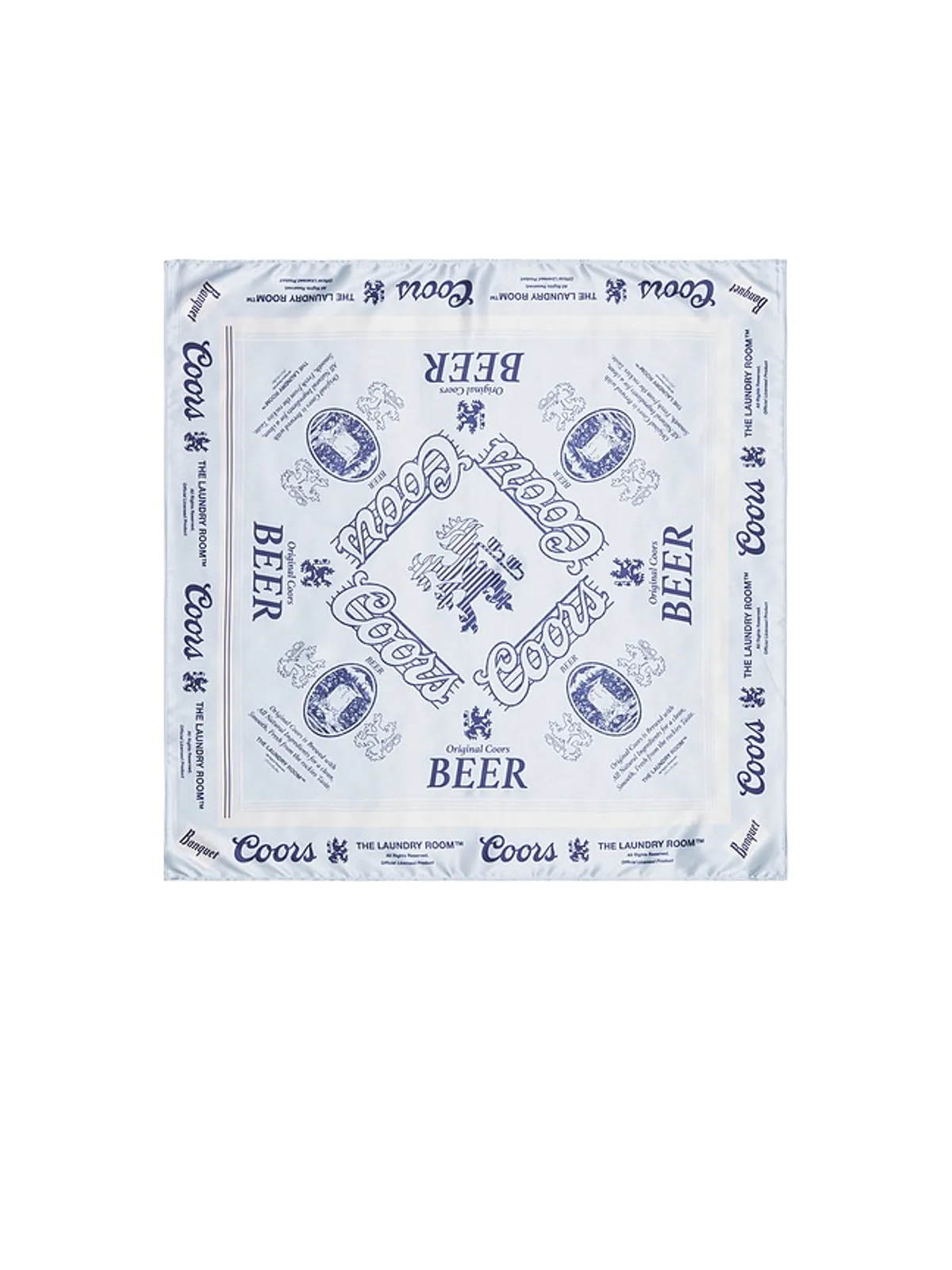 The Laundry Room COORS ORIGINAL 40 OZ SMU シルキーバンダナ - 画像4