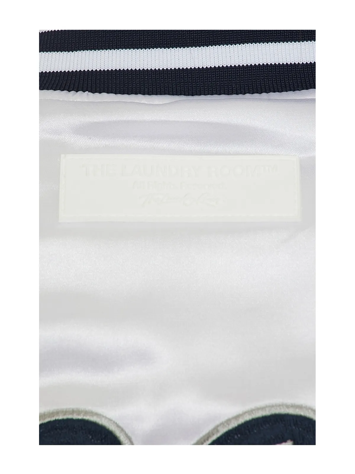 The Laundry Room COORS ORIGINAL 40OZ STADIUM JACKET SMU スタジアムジャケット - Metallic Silver, white, grey. - 画像9