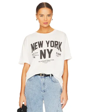 The Laundry Room WELCOME TO NEW YORK オーバーサイズTシャツ - サムネイル1