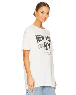 The Laundry Room WELCOME TO NEW YORK オーバーサイズTシャツ - サムネイル2