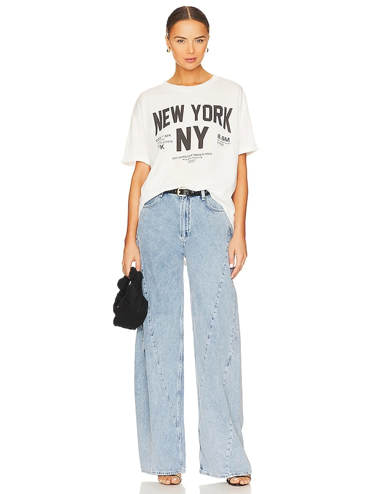 The Laundry Room WELCOME TO NEW YORK オーバーサイズTシャツ - 画像4