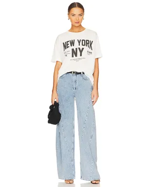 The Laundry Room WELCOME TO NEW YORK オーバーサイズTシャツ - サムネイル4