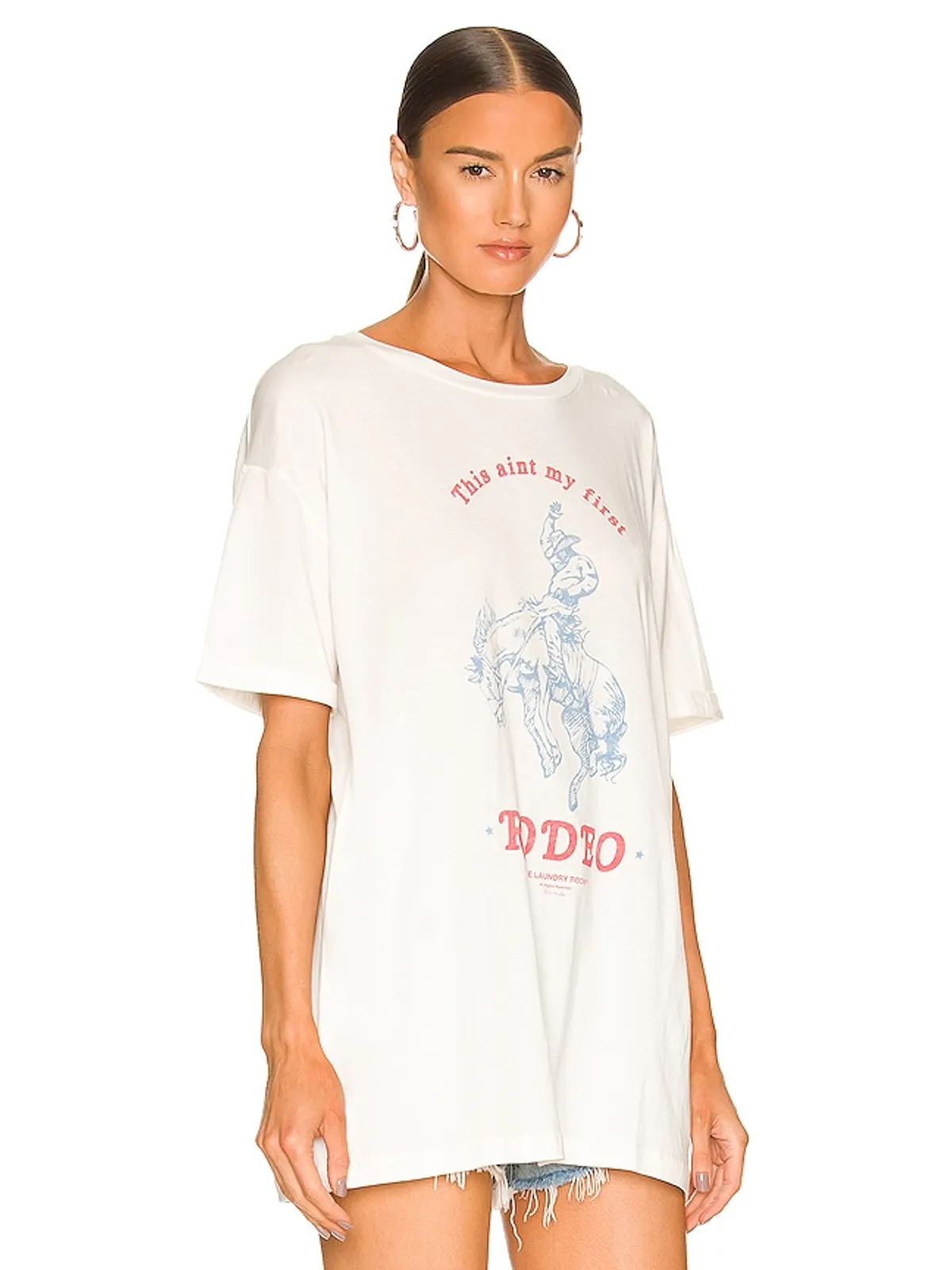 The Laundry Room THIS AIN'T MY FIRST RODEO OVERSIZED Tシャツ - 画像3