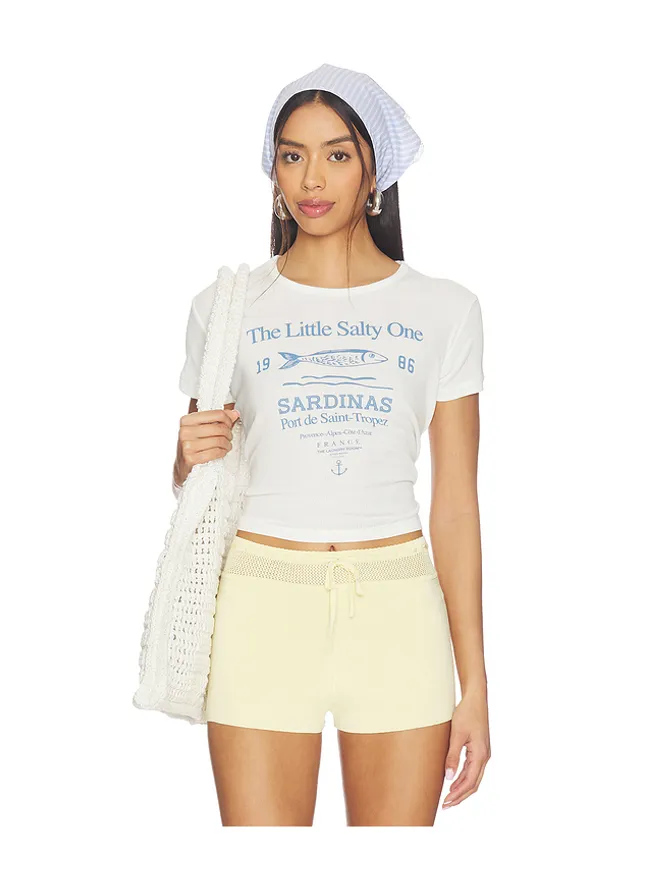 The Laundry Room The Laundry Room THE LITTLE SALTY ONE ベイビーTシャツの商品画像