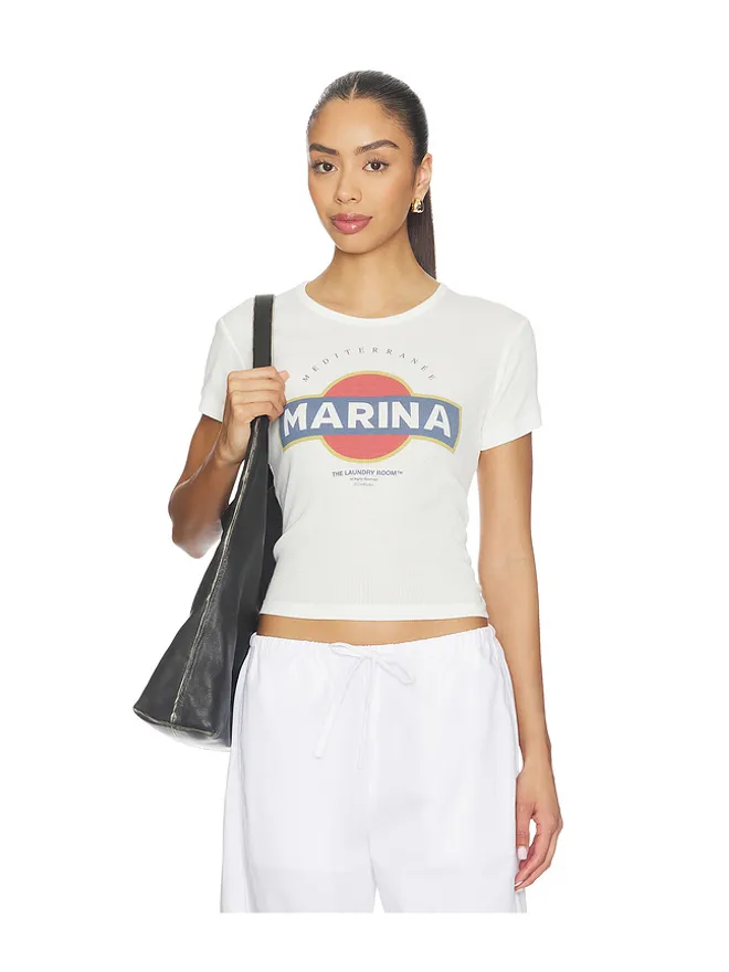 The Laundry Room The Laundry Room MEDITERRANEAN MARINA ベイビーTシャツの商品画像