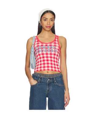 The Laundry Room COWBOY COUNTRY DENIM リブタンクトップ - サムネイル1