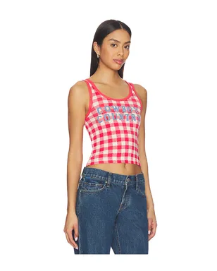 The Laundry Room COWBOY COUNTRY DENIM リブタンクトップ - サムネイル2