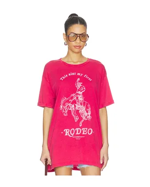 The Laundry Room THIS AIN'T MY FIRST RODEO オーバーサイズTシャツ - サムネイル1