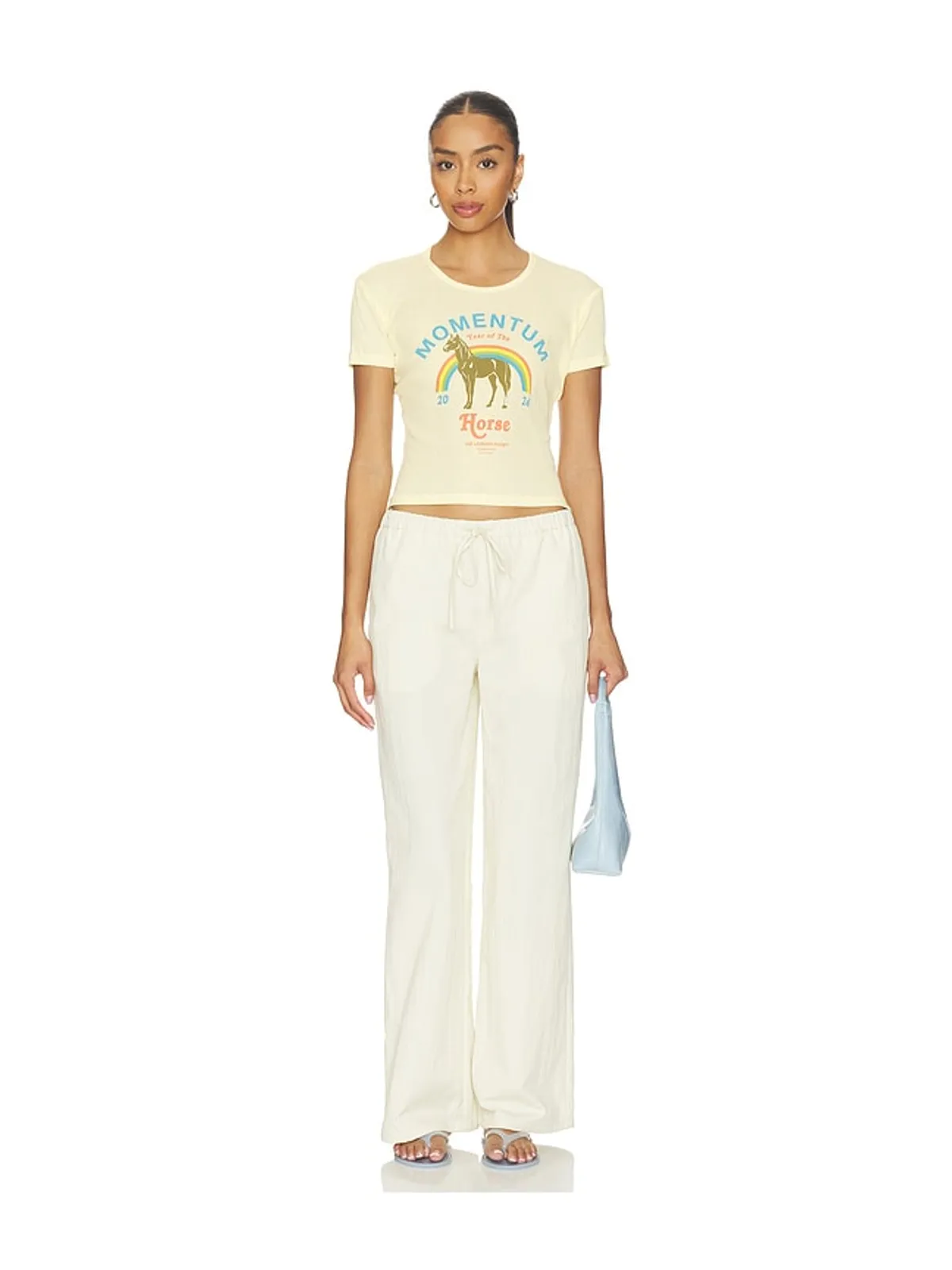 The Laundry Room MOMENTUM HORSE BABY Tシャツ - 画像4