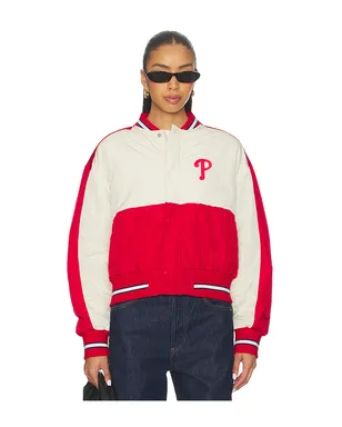 Terez PHILLIES クロップボンバー - Red,White. - サムネイル2