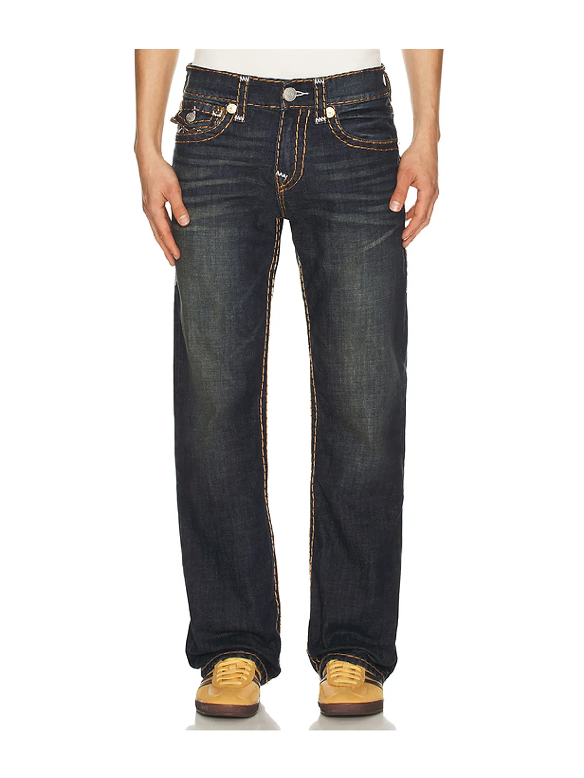 True Religion BILLY SUPER T FLAP デニムパンツ - 画像1