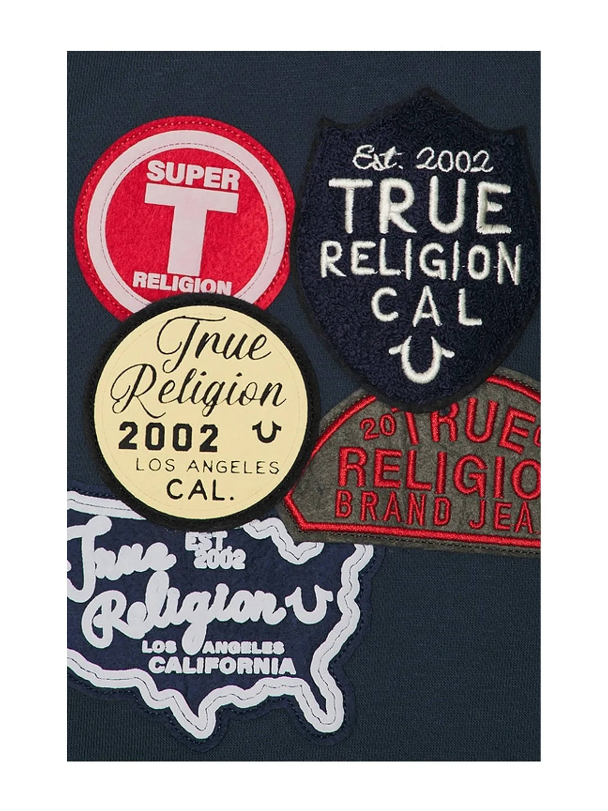 True Religion PATCH VINTAGE ジップアップパーカー - 画像6