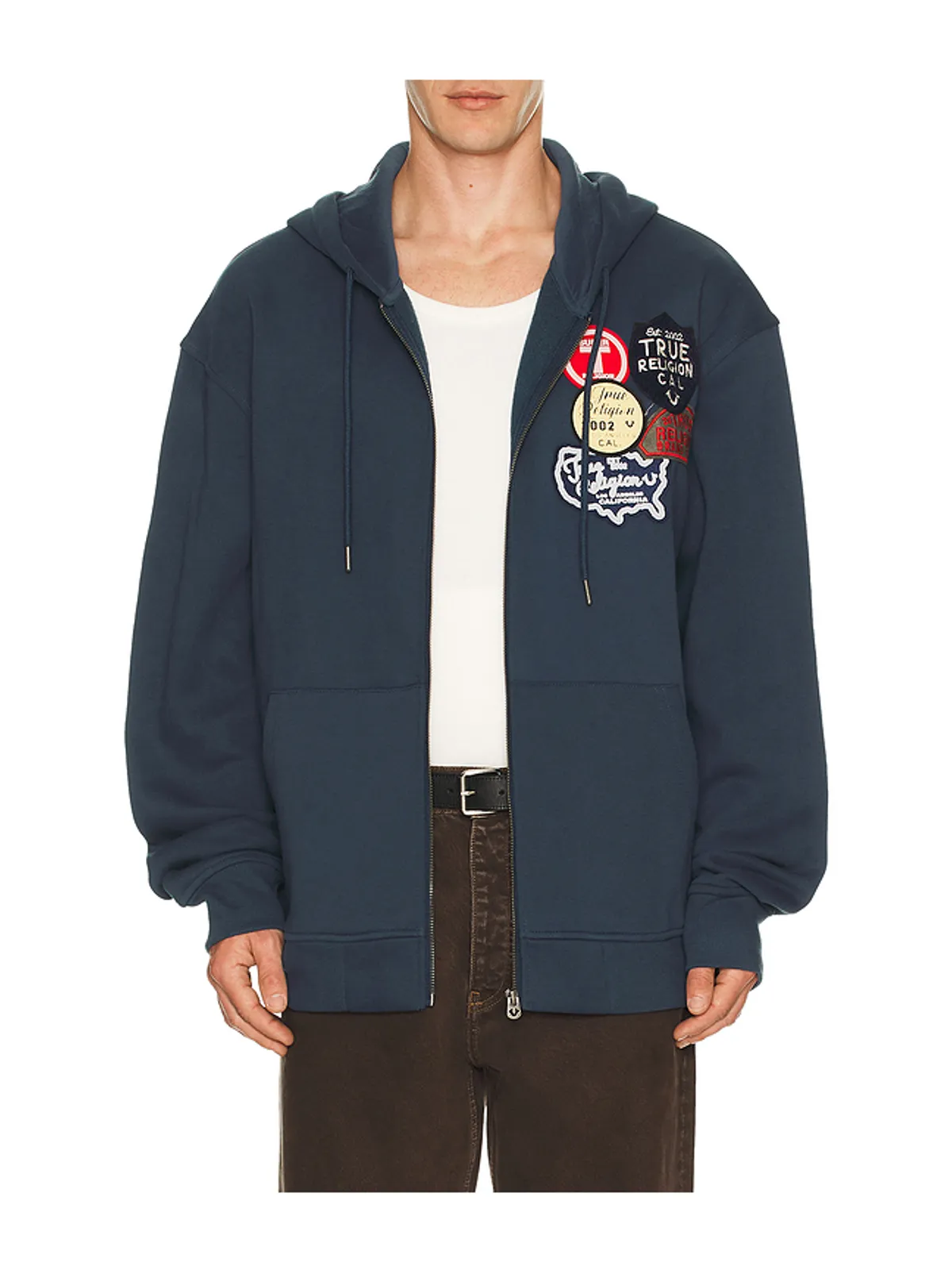 True Religion PATCH VINTAGE ジップアップパーカー - 画像2