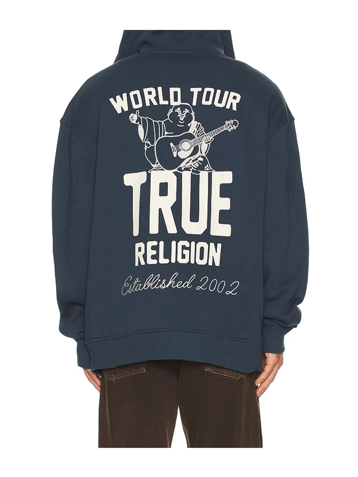 True Religion PATCH VINTAGE ジップアップパーカー - 画像3