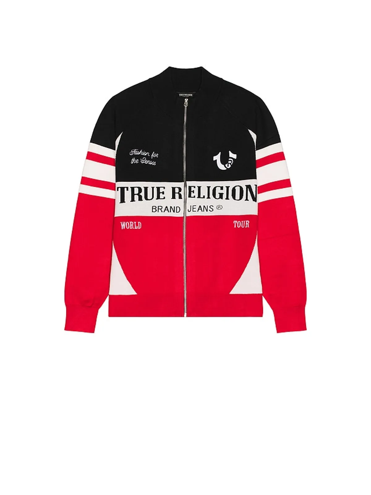 True Religion RACING RAGLAN ジッパーセーター - 画像4