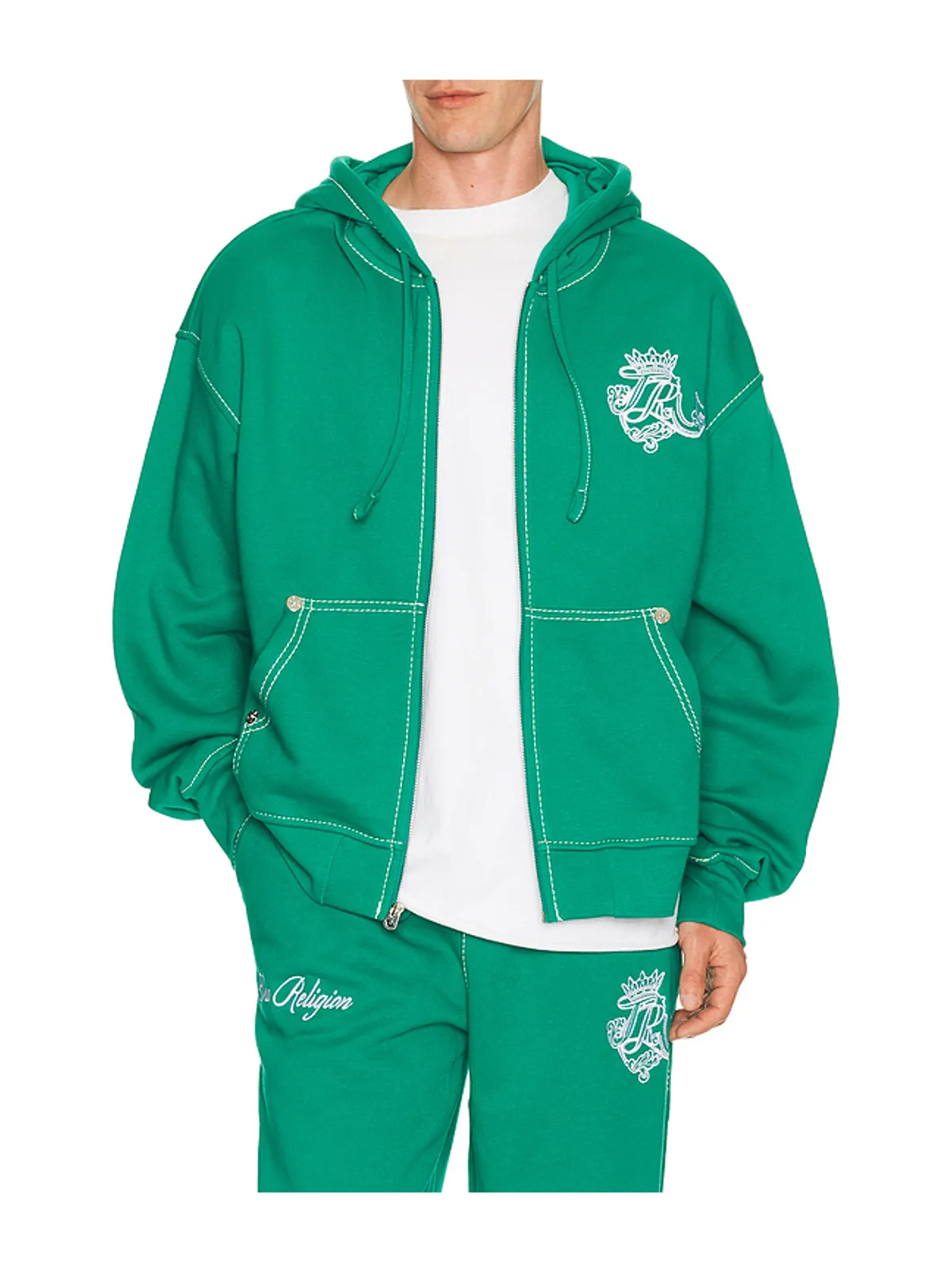 True Religion CREST パーカー - 画像2