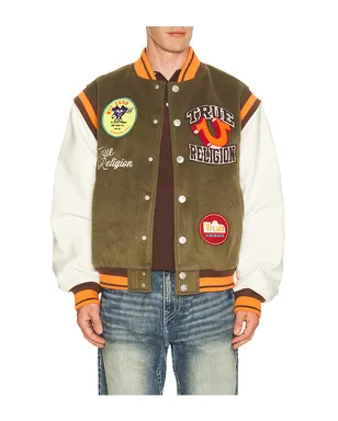 True Religion GARDEN LOGO スタジャン - サムネイル1