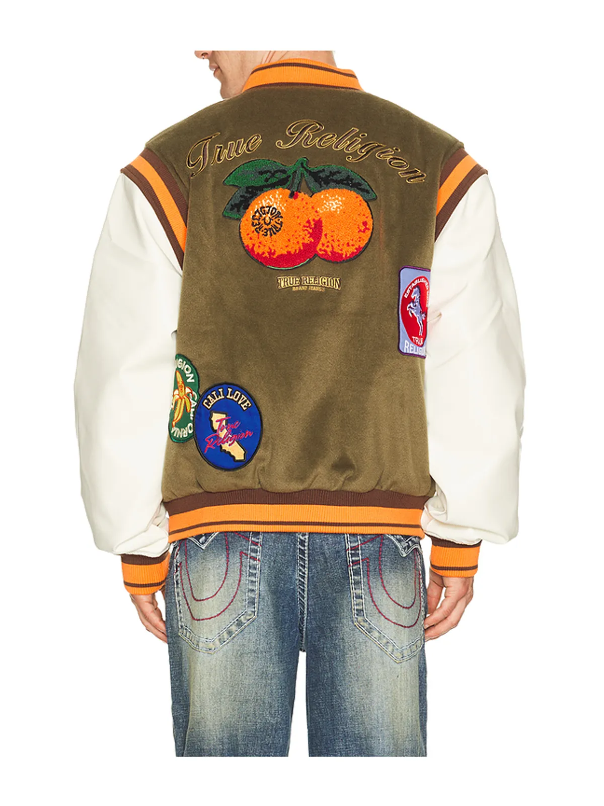 True Religion GARDEN LOGO スタジャン - 画像2