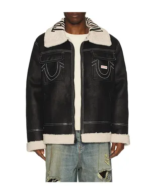 True Religion フェイクファージャケット - サムネイル1