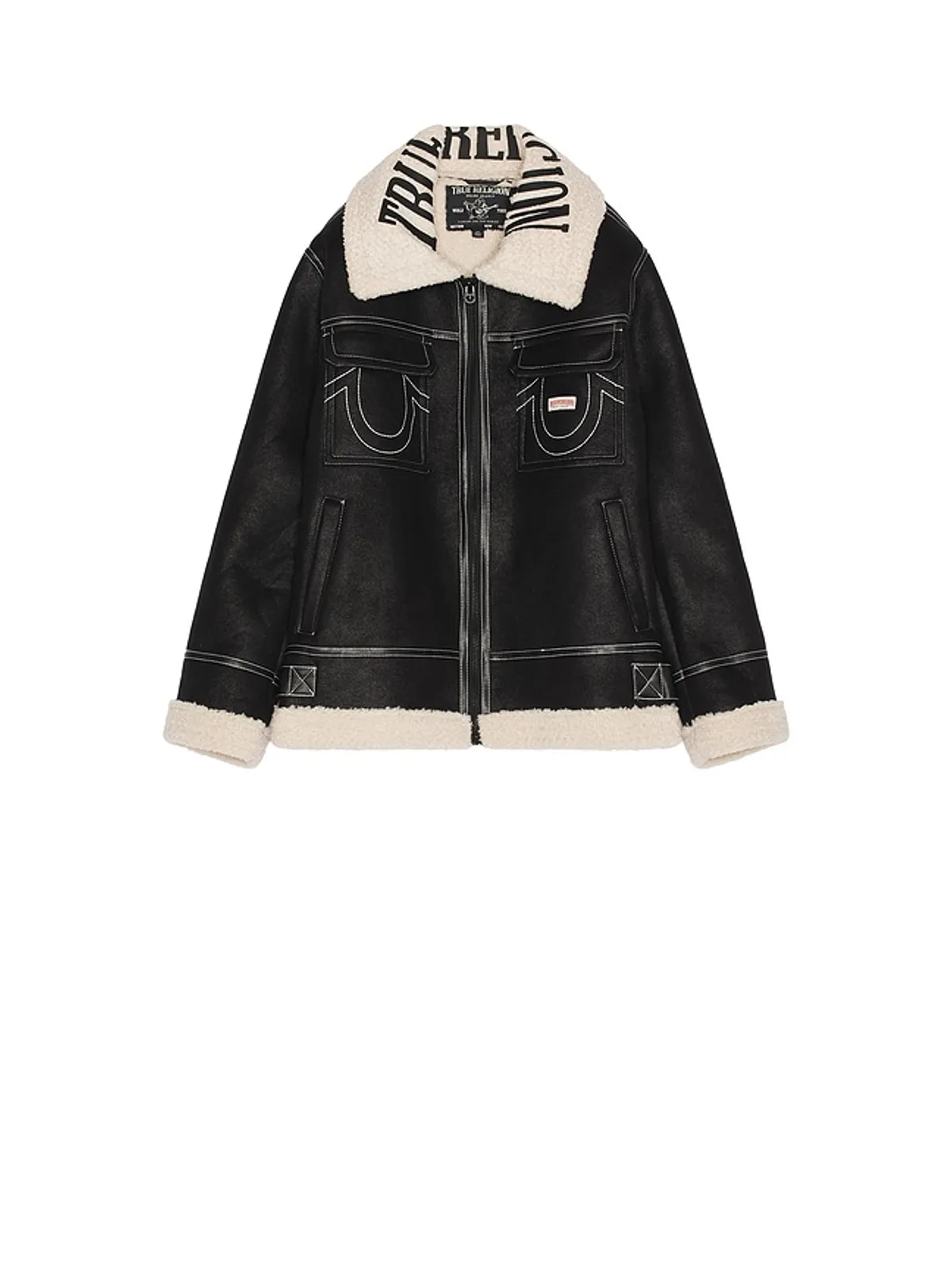 True Religion フェイクファージャケット - 画像4