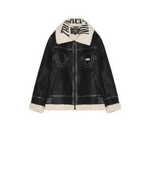 True Religion フェイクファージャケット - サムネイル4