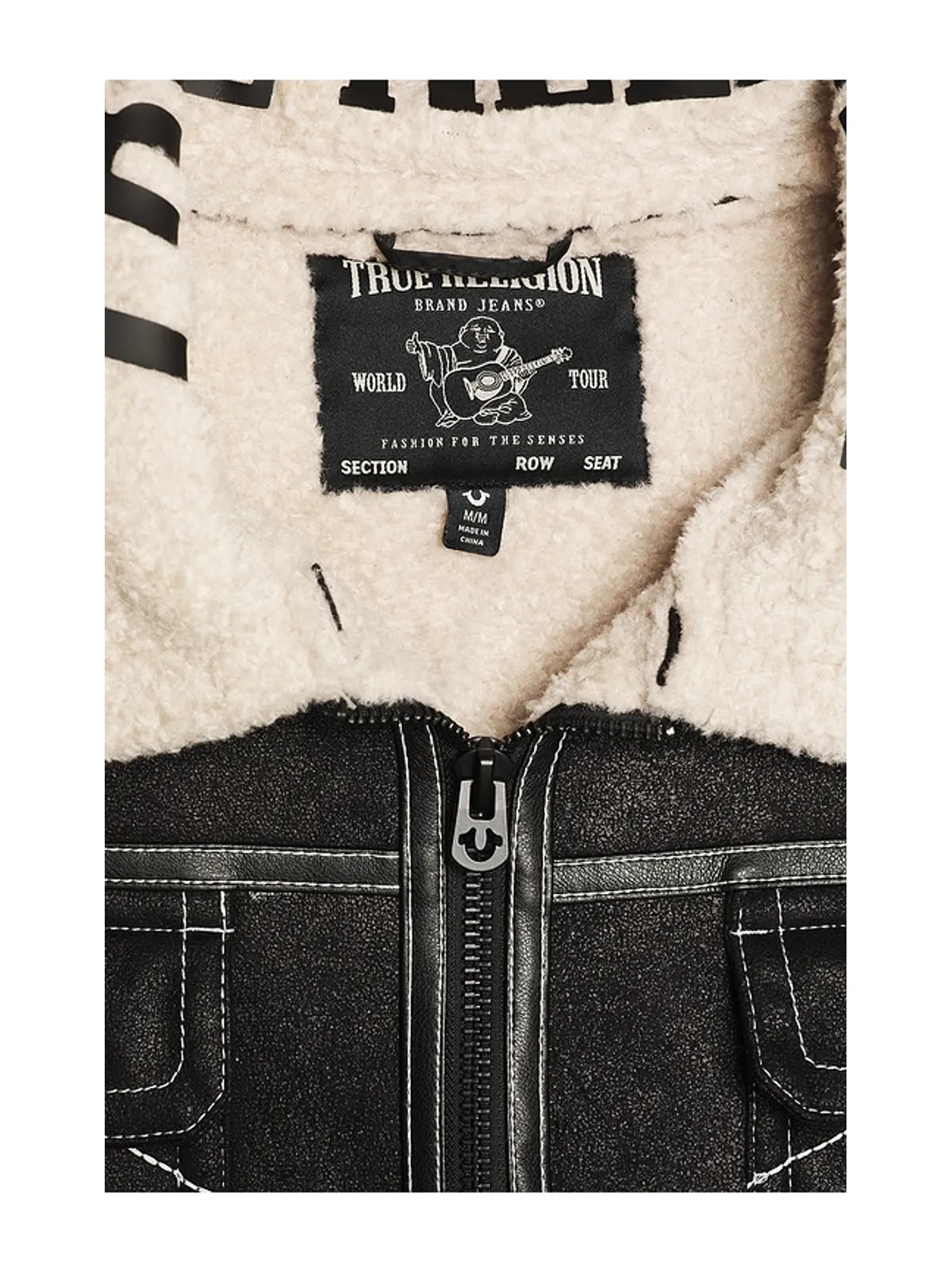 True Religion フェイクファージャケット - 画像5