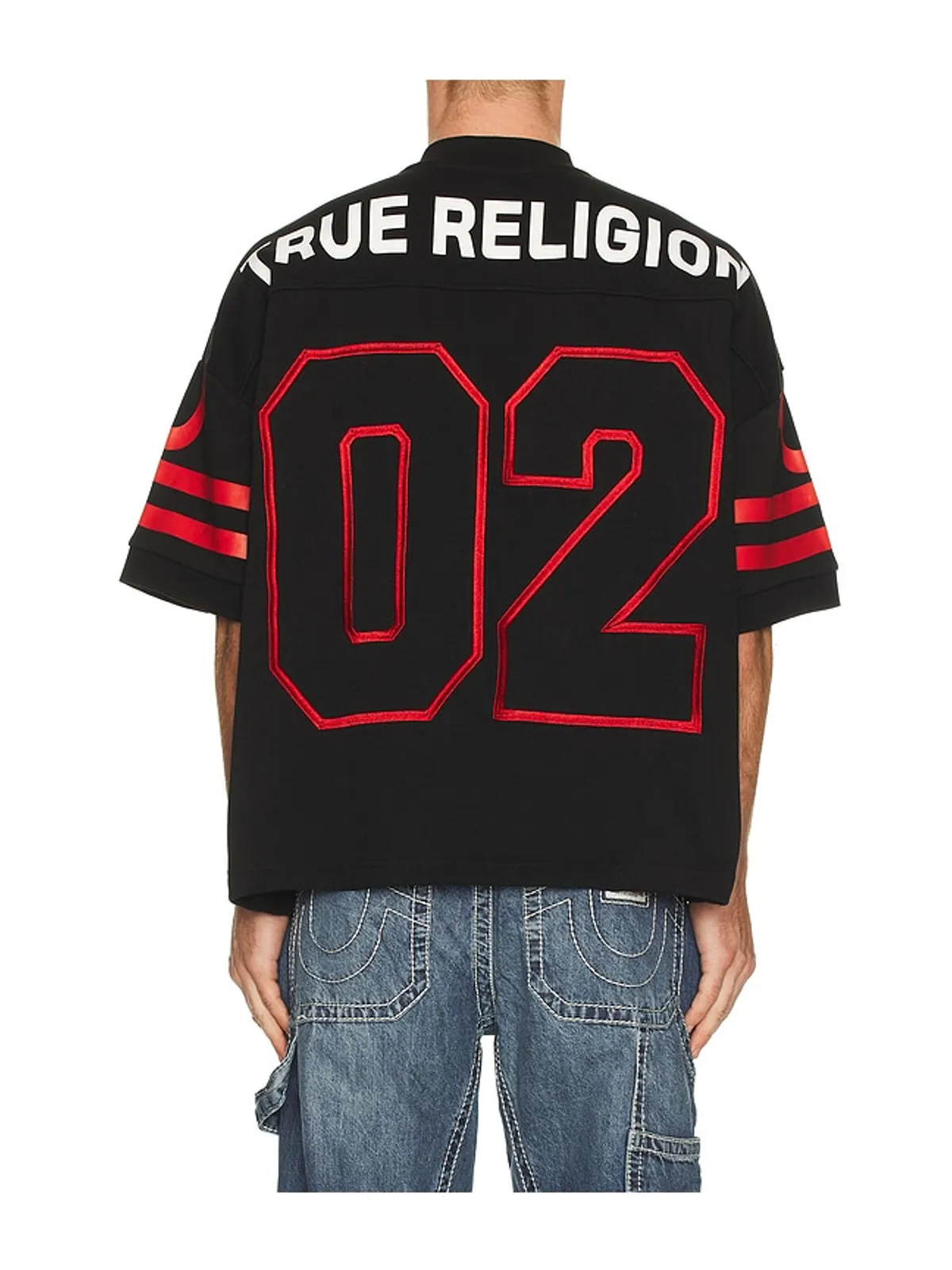 True Religion FOOTBALL ボクシージャージー - 画像3