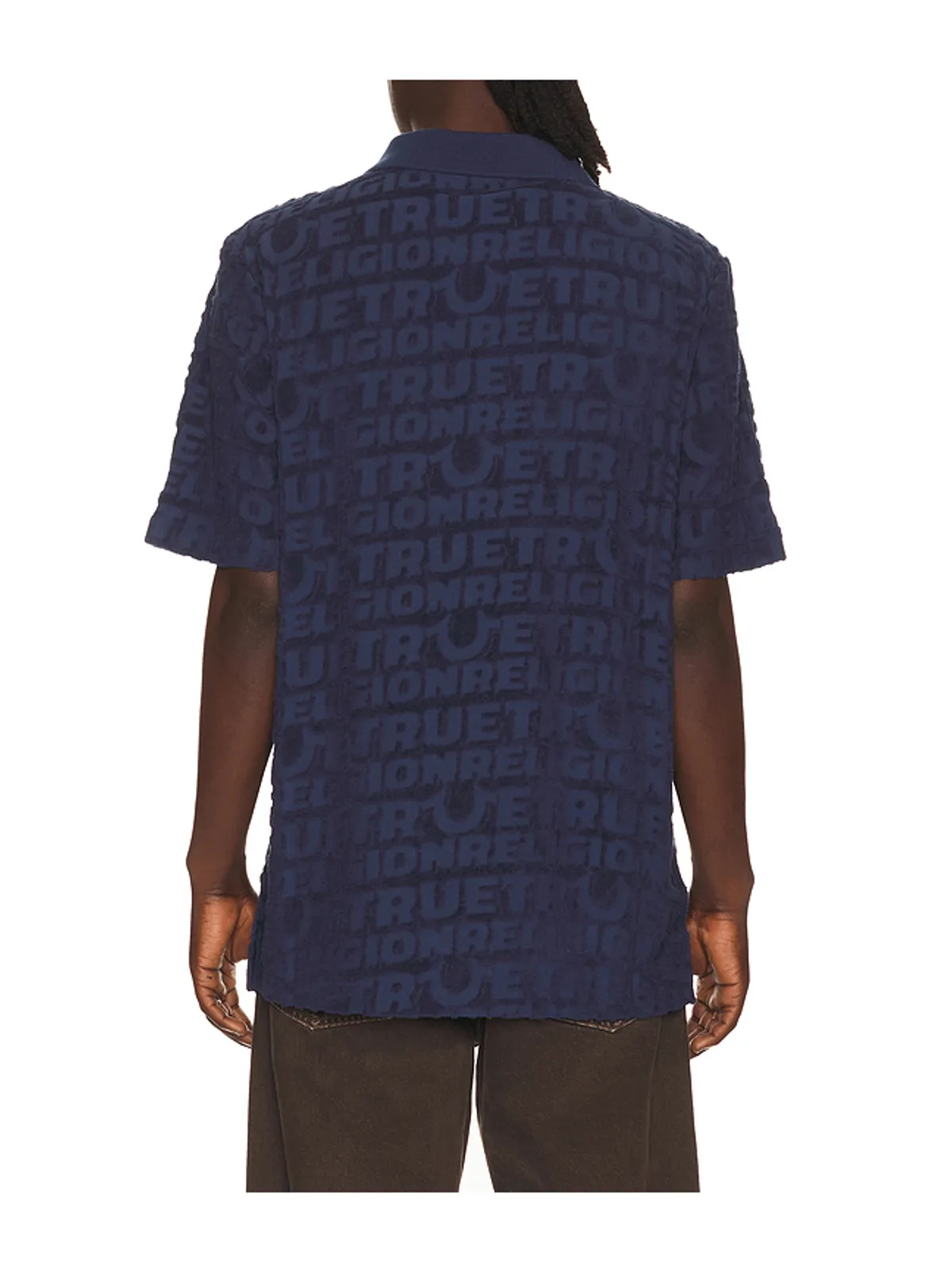 True Religion LOGO ジッパーポロ - 画像2