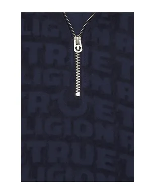 True Religion LOGO ジッパーポロ - サムネイル5