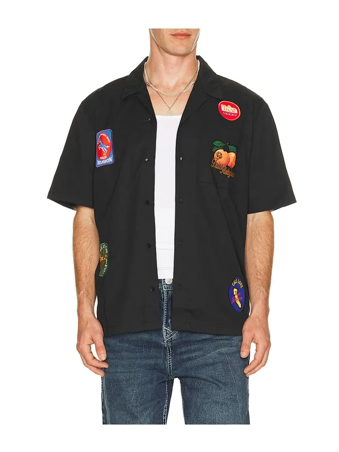 True Religion True Religion CAMP COLLAR シャツの商品画像