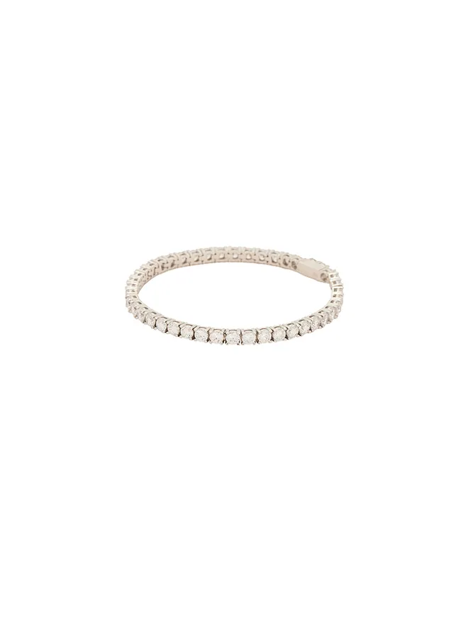 The M Jewelers NY The M Jewelers NY 4MM CZ ダイアモンドブレスレットの商品画像
