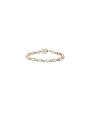 The M Jewelers NY OVAL AND PAVED CZ ダイアモンドブレスレット - サムネイル2