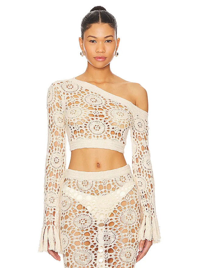 Tularosa Tularosa LUANNE COLD SHOULDER トップの商品画像