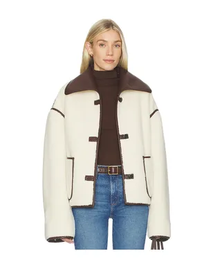 Tularosa MARGOT ジャケット - Brown,Cream. - サムネイル1