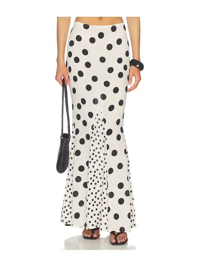 Tularosa Tularosa EKIN スカート - White,Black.の商品画像