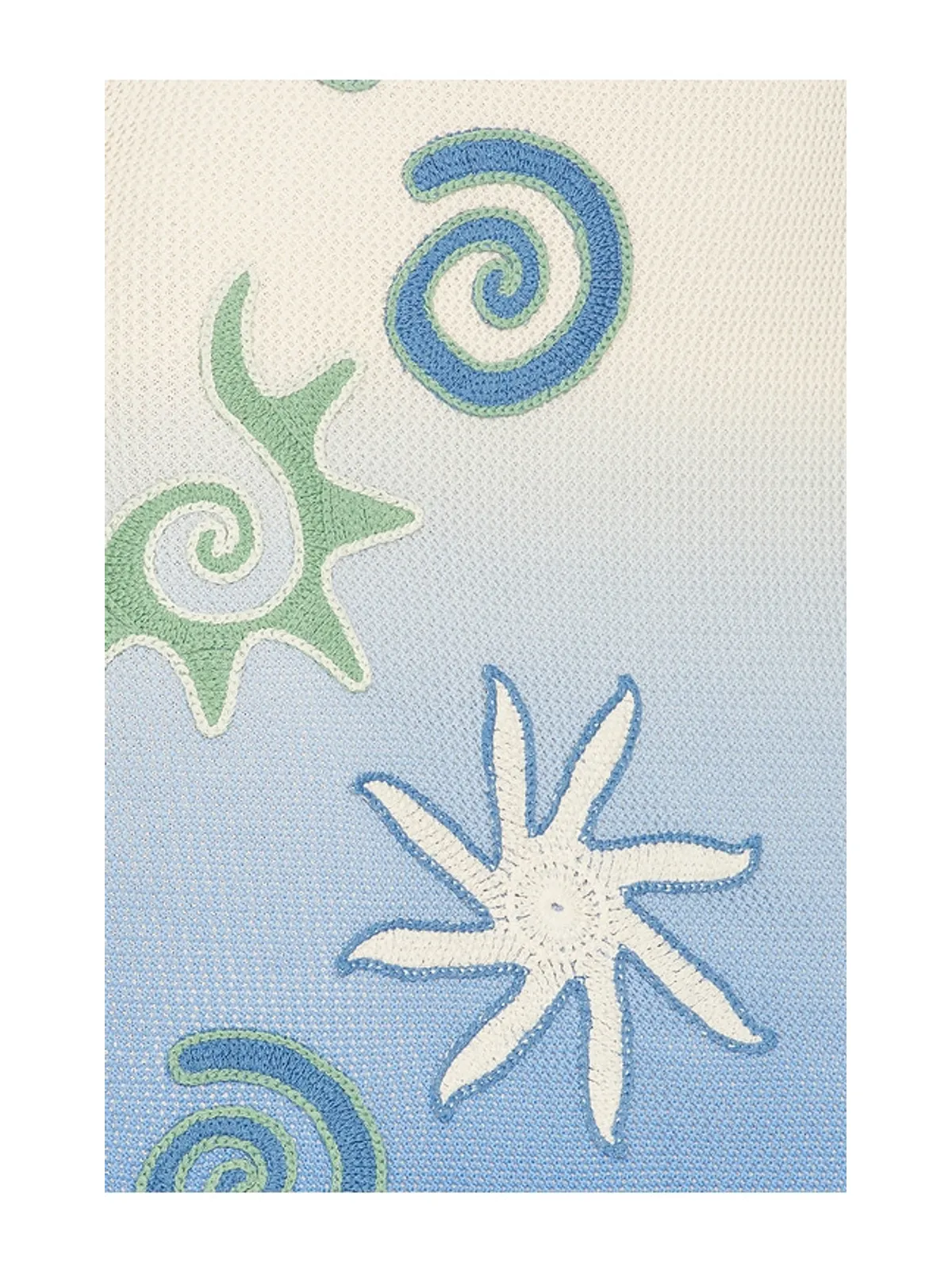 The Wolf Gang MALAGA ドレス - White,Blue. - 画像5