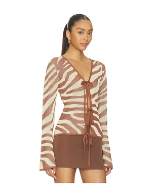The Wolf Gang TOP トップ - Brown,Neutral. - サムネイル2