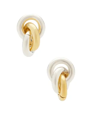 Uncommon Matters TENDRIL イヤリング - Metallic Silver,Metallic Gold. - サムネイル1