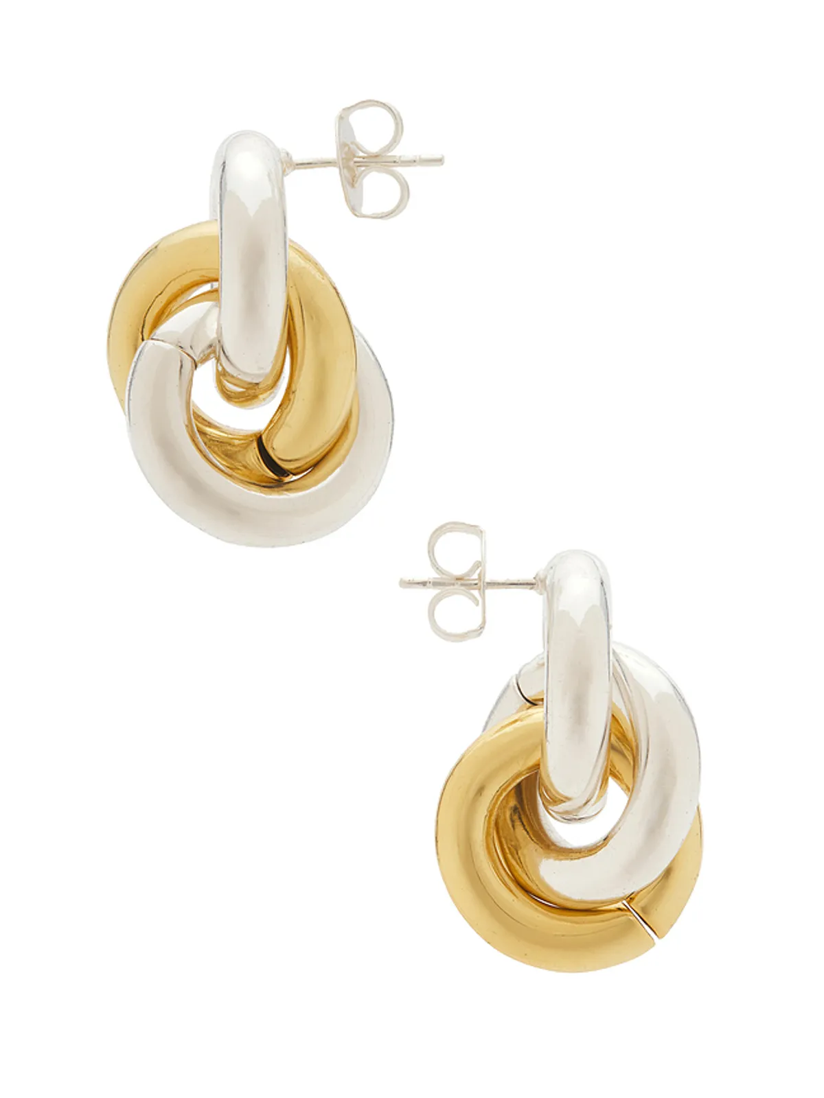 Uncommon Matters TENDRIL イヤリング - Metallic Silver,Metallic Gold. - 画像2