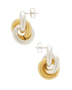 Uncommon Matters TENDRIL イヤリング - Metallic Silver,Metallic Gold. - サムネイル2