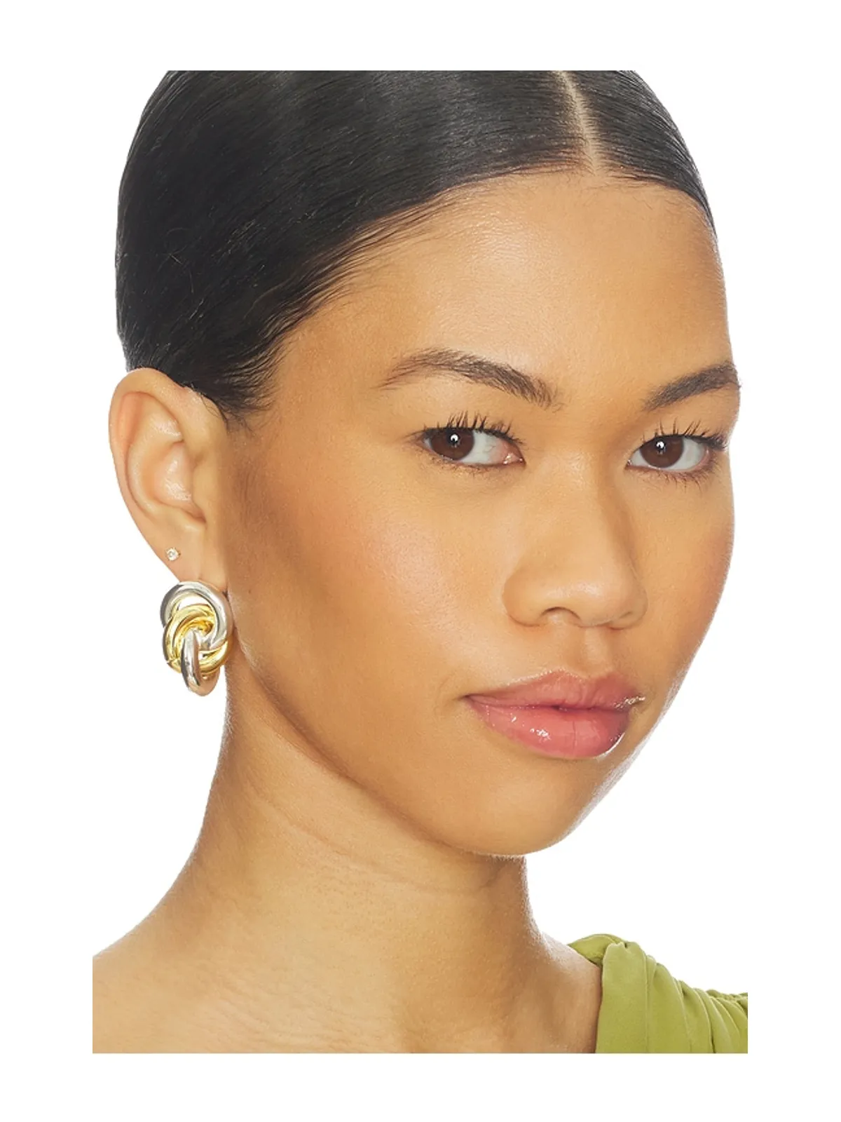 Uncommon Matters TENDRIL イヤリング - Metallic Silver,Metallic Gold. - 画像3