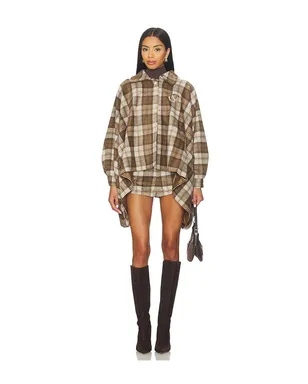 Understated Leather PLAID WESTERN ショートパンツ - サムネイル5