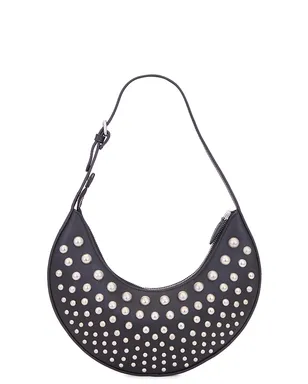 Understated Leather MOON スタッズ付バッグ - サムネイル2