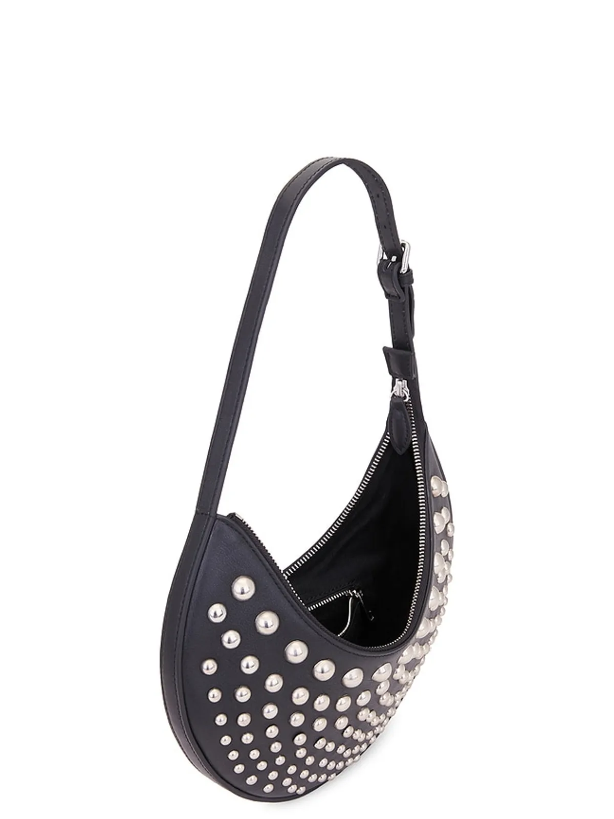 Understated Leather MOON スタッズ付バッグ - 画像4