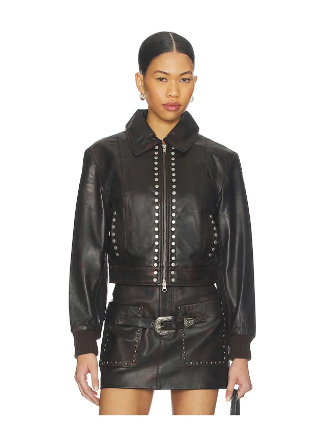 Understated Leather Understated Leather STUDDED ジャケットの商品画像