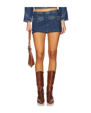 Understated Leather Bandit Micro Mini Skirt - サムネイル1