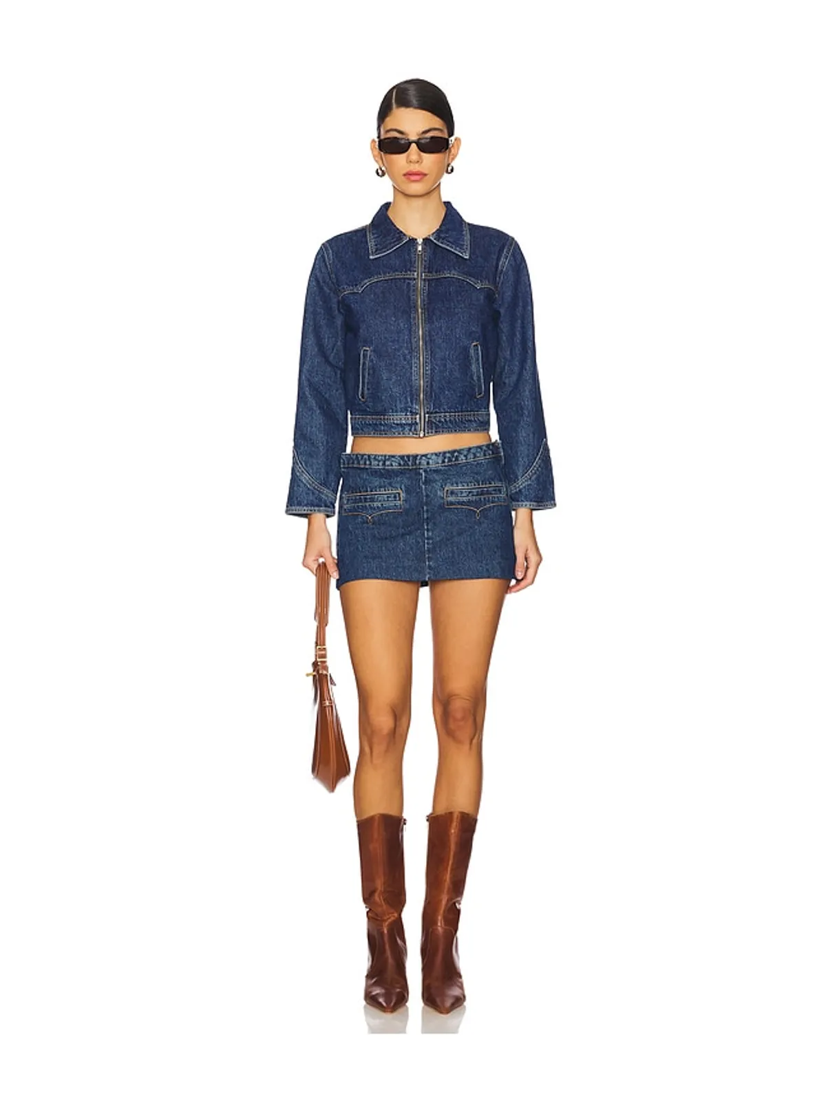 Understated Leather Bandit Micro Mini Skirt - 画像5