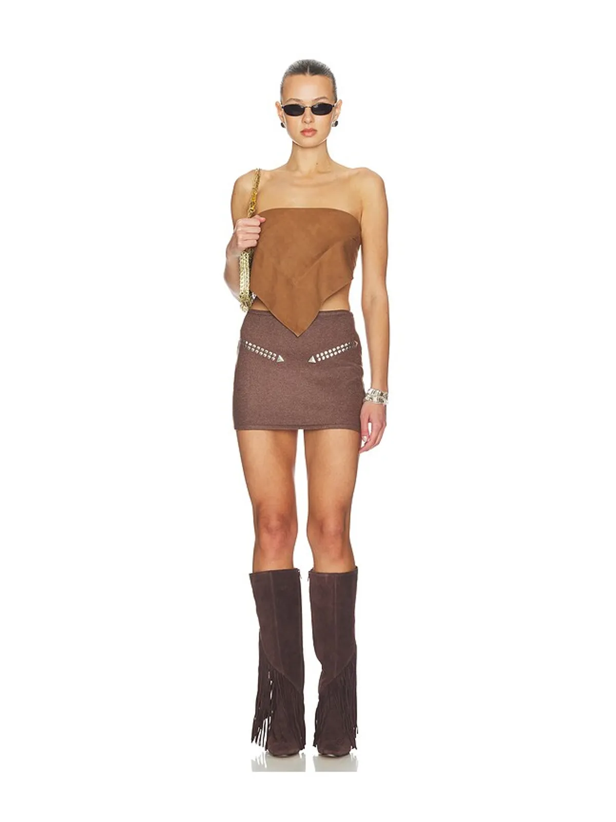 Understated Leather MOONSHINE スカート - 画像5